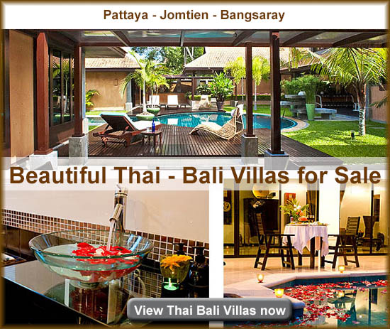 Thai Bali Villas Pattaya for sale